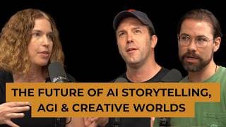 AI in NYC Show Episode 25: AI Storytelling, AGI Hype, and Creative Worlds